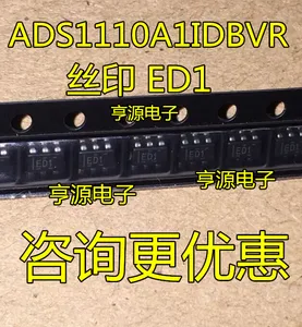 10PCS/lot ADS1110A1IDBVR ADS1110A1IDBVT ADS1110A1IDBV ADS1110A1 ADS1110 ED1 SOT23-6 IC Chip New original