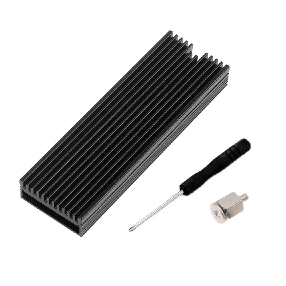 Aluminum M.2 SSD Radiator With Thermal Pad Solid State Disk Heat Sink Hard Disk Cooler Heatsink Computer Accessorie For M.2 2280