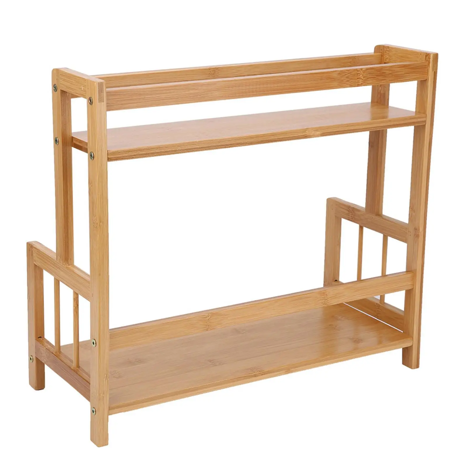 2-Layer Multifunctional Kitchen Spice Seasoning Rack Organizer