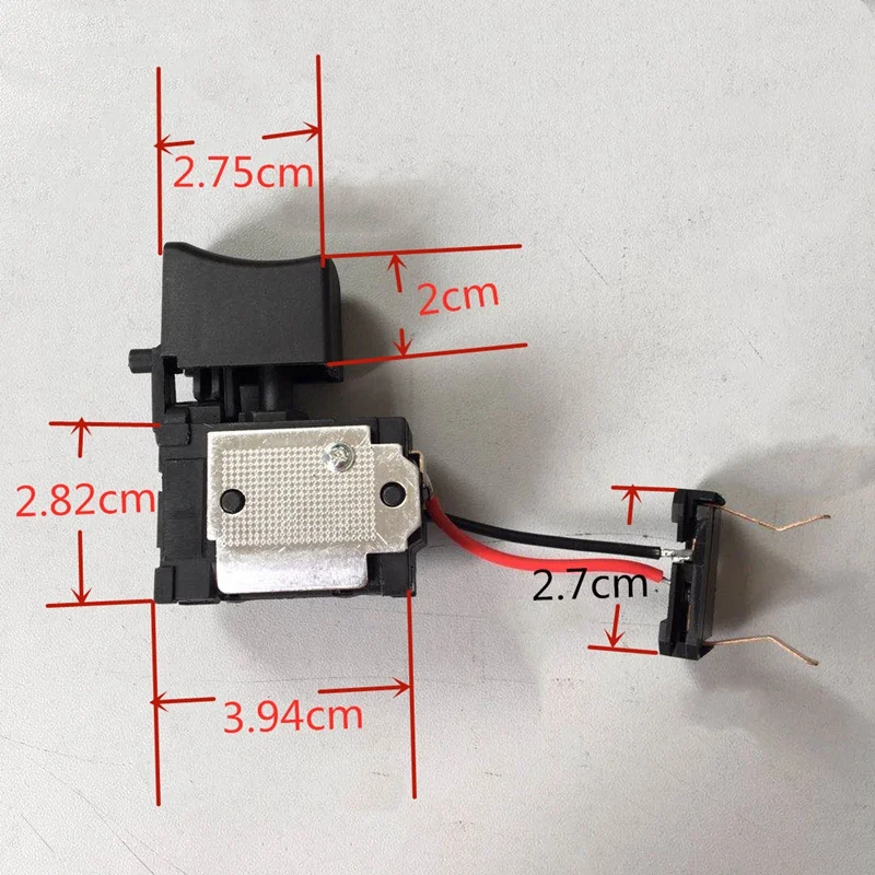 Switch Replacment for MAKITA 6261D 6271D 6281D 8271D 8281D 650663-8 6506638 650672-7 6506727 650601-0 6506010 6271/6281JAS