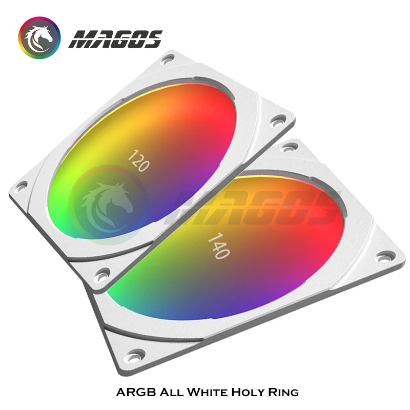 Phanteks 120mm Halos ARGB Fan Aperture 140mm LED RGB Fan Ring Frame