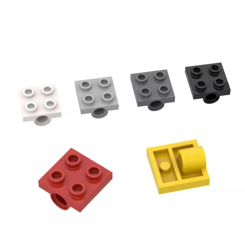 

10247 Plate, Modified 2 x 2 With Pin Hole - Full Cross Support Underneath Bricks Compatible With lego 10247 2444 Building Blocks