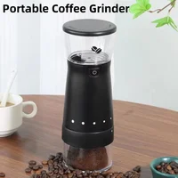 New Electric Coffee Grinder USB Rechargeable Home Stainless Steel Manual Coffee Mill Machine Bean Grinders Kitchen Accessories 1