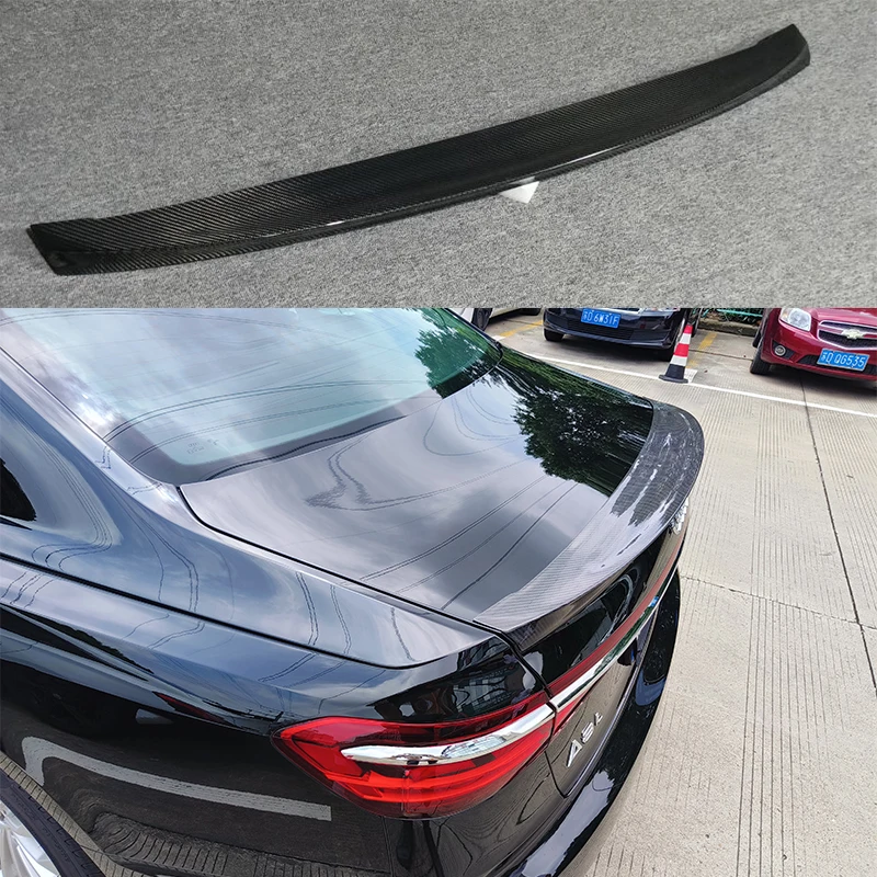 A8 Dry Carbon Fiber Rear Trunk Spoiler Wing for Audi A8 S8 SLine