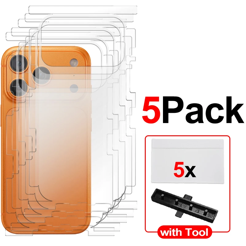 Full Cover Hydrogel Screen and Back Protector: Anti-Scratch Protective Film