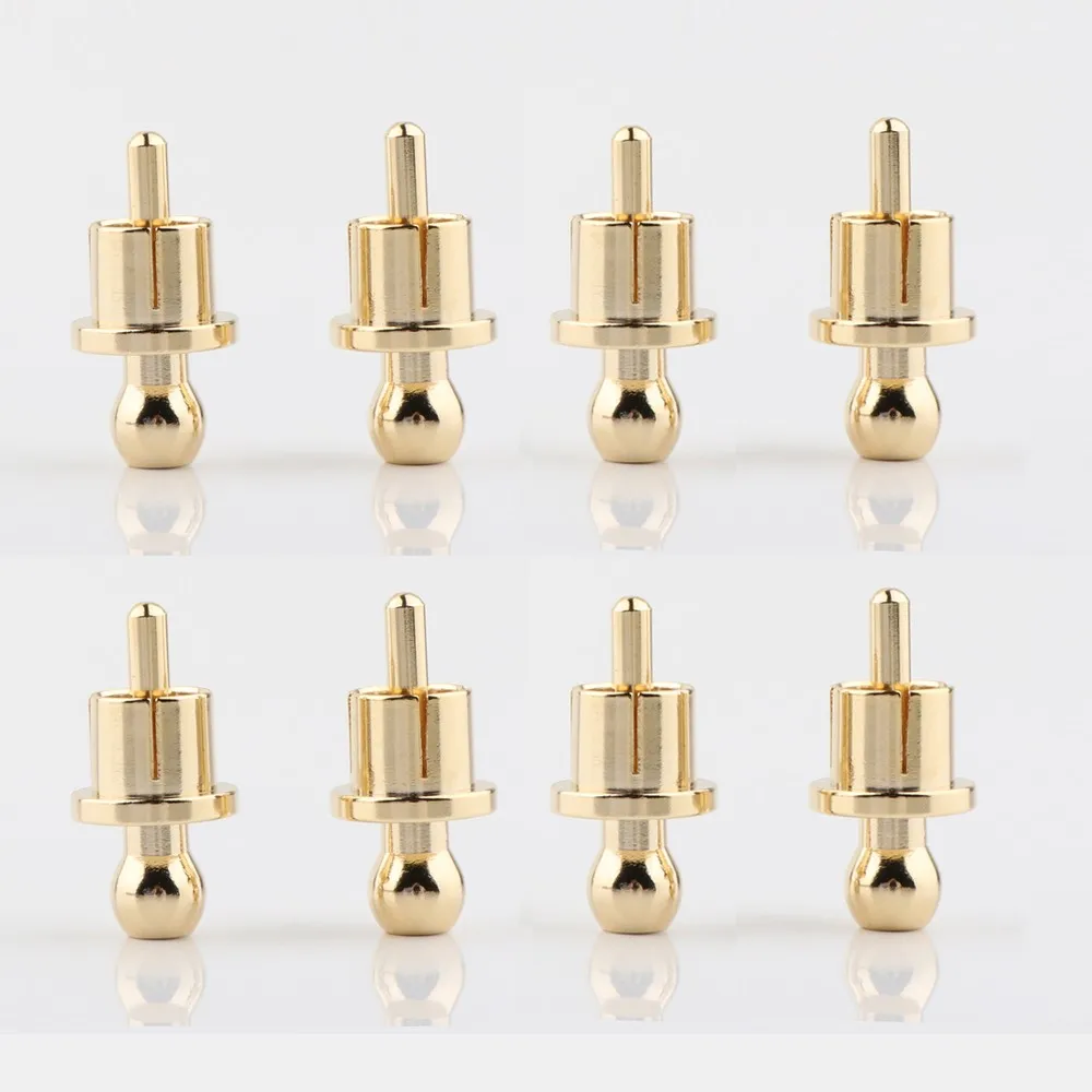 Set di 10 cappucci antirumore RCA placcati in oro - Leroy Merlin