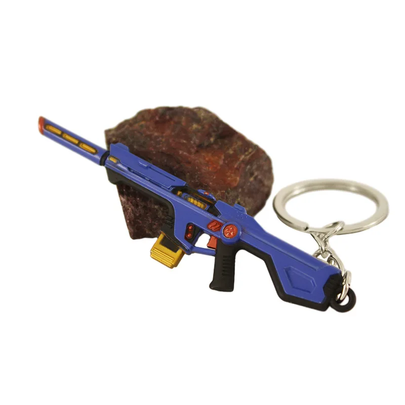 Valorant Keychain Phantom Radiant Entertainment System 9cm Keyring Game Mini Metal Model llaveros Jewelry Gifts Toys Boys 10PCS