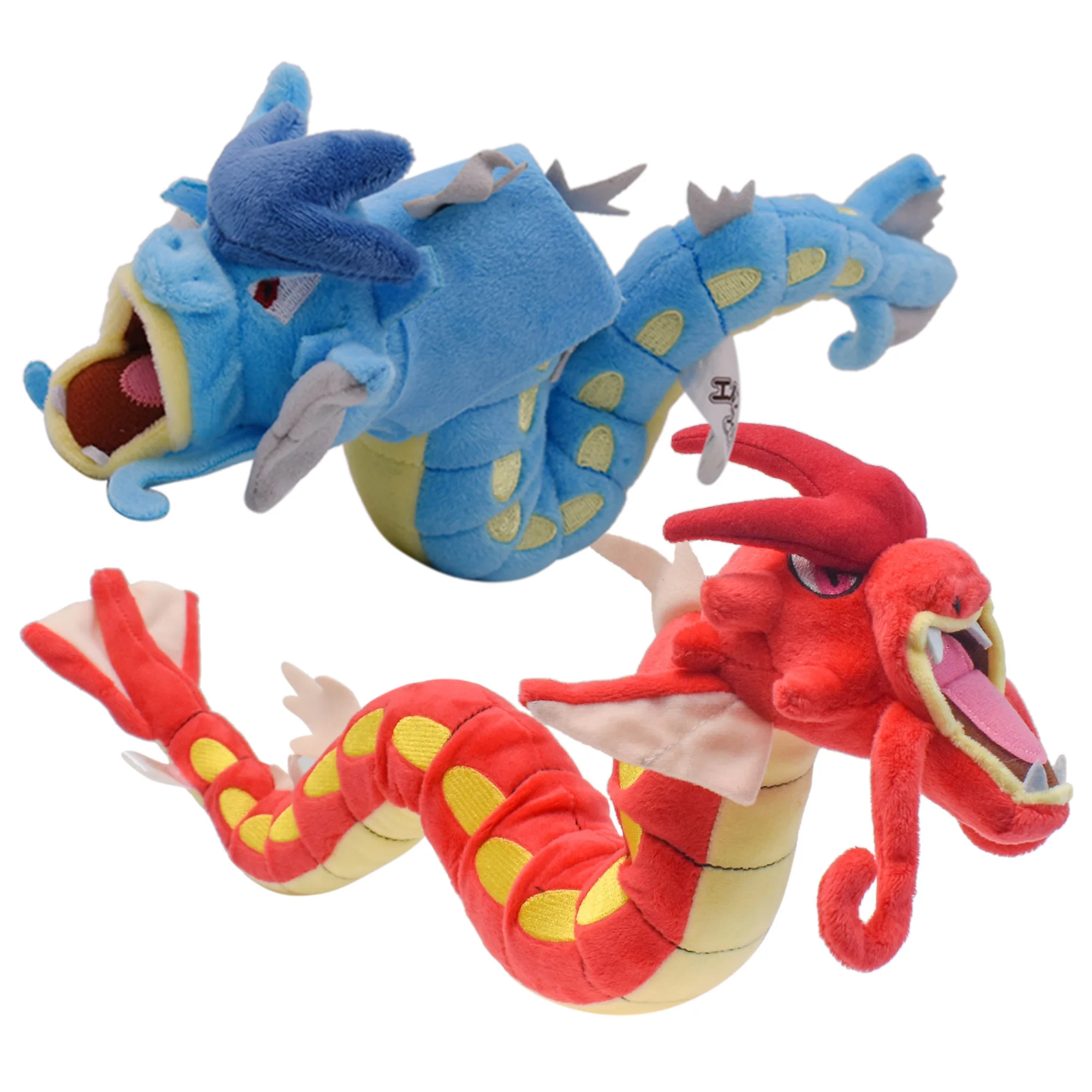 Gyarados Plush Toy Rayquaza Sky Dragon Animal Stuffed Toys Peluche Pokemon Cartoon Dolls Birthday Gift For Kids Friends