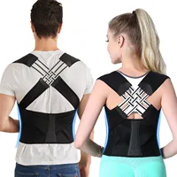 Back Brace Posture Corrector for Women and Men, Shoulder Straightener Adjustable Full Back Support Upper and Lower 1