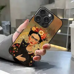 Vibrant Frida Kahlo Art - Inspired Phone Case for iPhone 12 (Z1)
