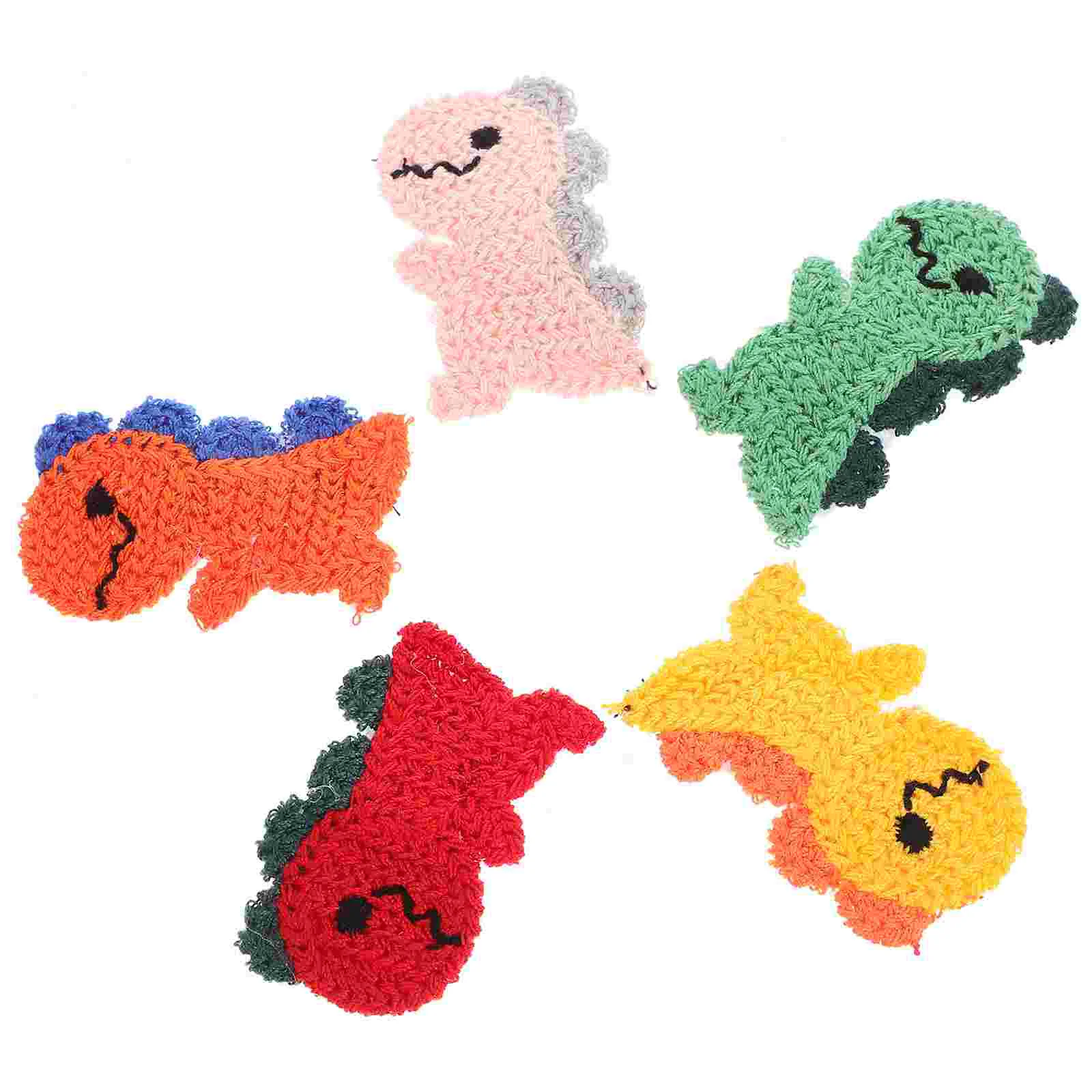 

Dinosaur Hair Clips Cute Animal Hair Barrette Crocheted Snap Hair Clips Hairpin Dinosaur Hair Accessories Gift Girls