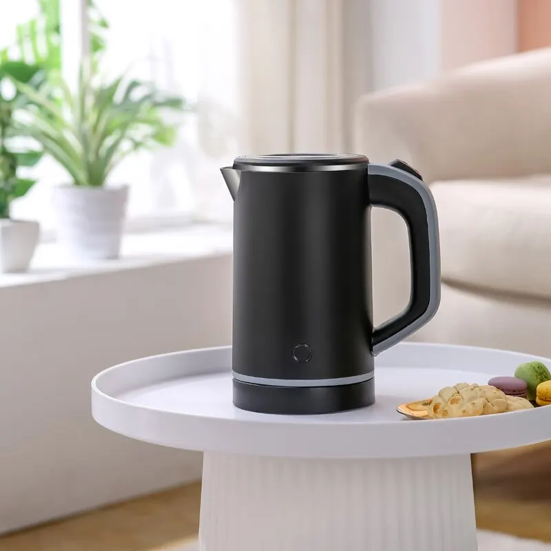 800ML Insulated Electric Kettle 304 Stainless Steel Kettle Reserved Automatic Power Off To Adjust Temperature 600w electric kettle