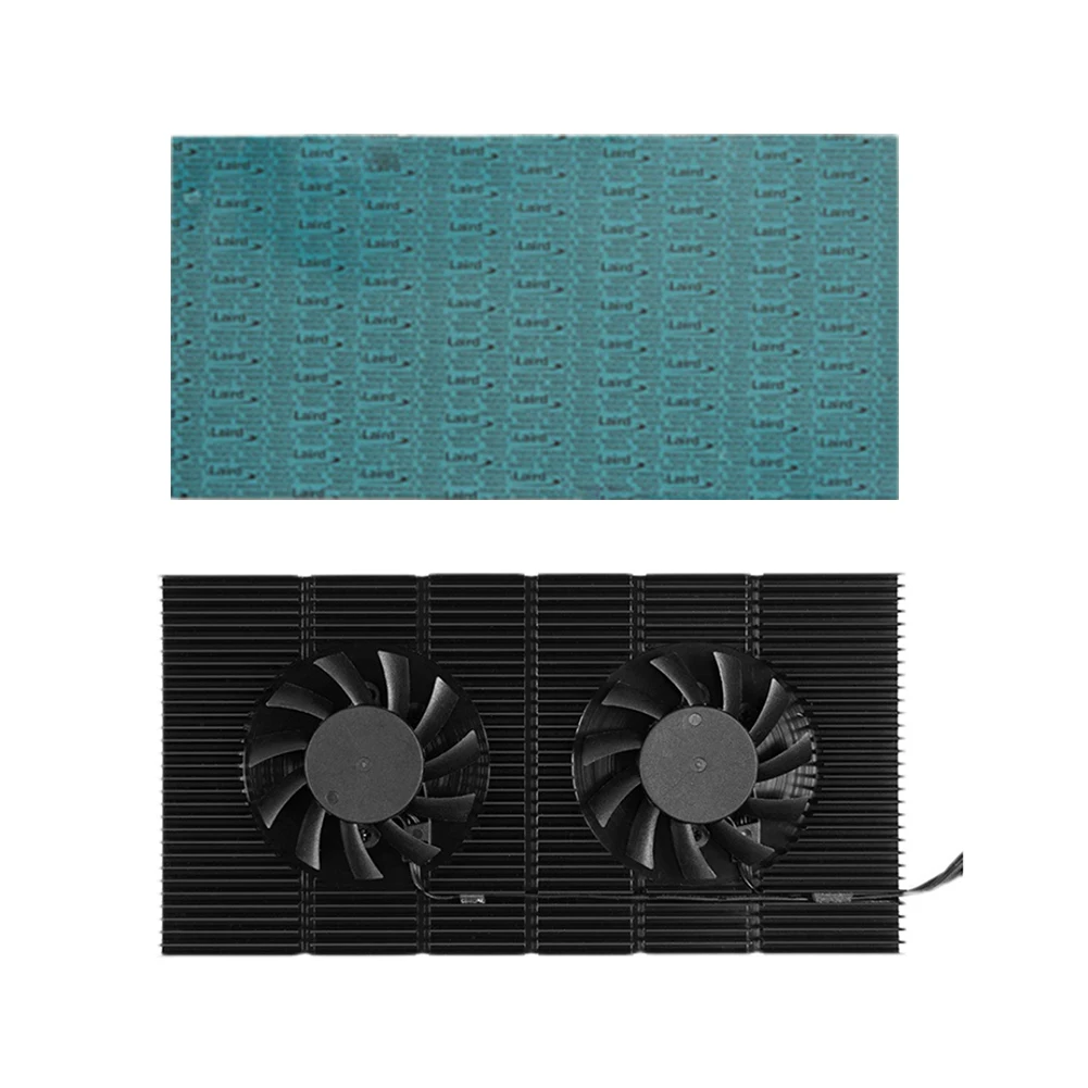 GPU Backplane Radiator Graphics Card Backplane Heatsink Alloy Aluminum Cooling Backplate DIY Gamer Cooler for RTX 3090 3080 3070
