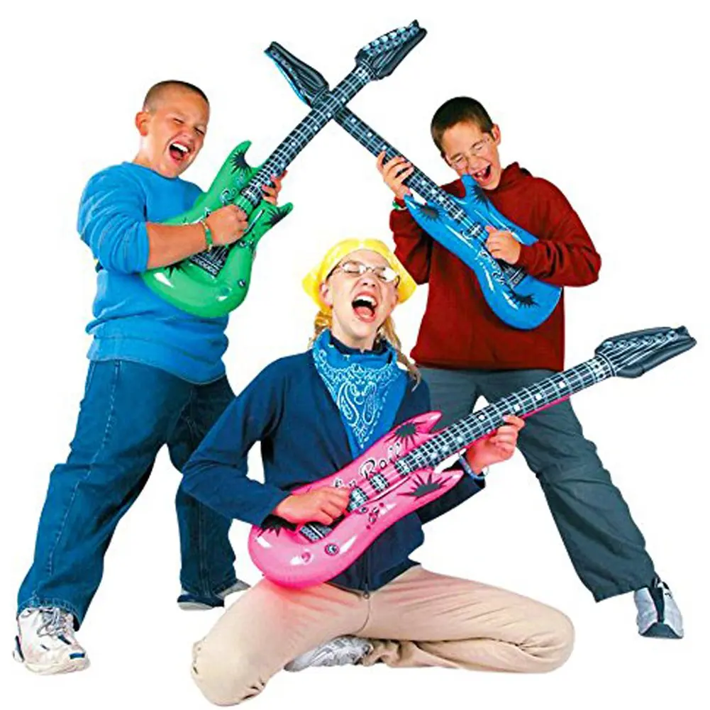 Musique Fete 18 Pcs Props Instruments De Musique Gonflable Pour Enfants Fete De La Musique