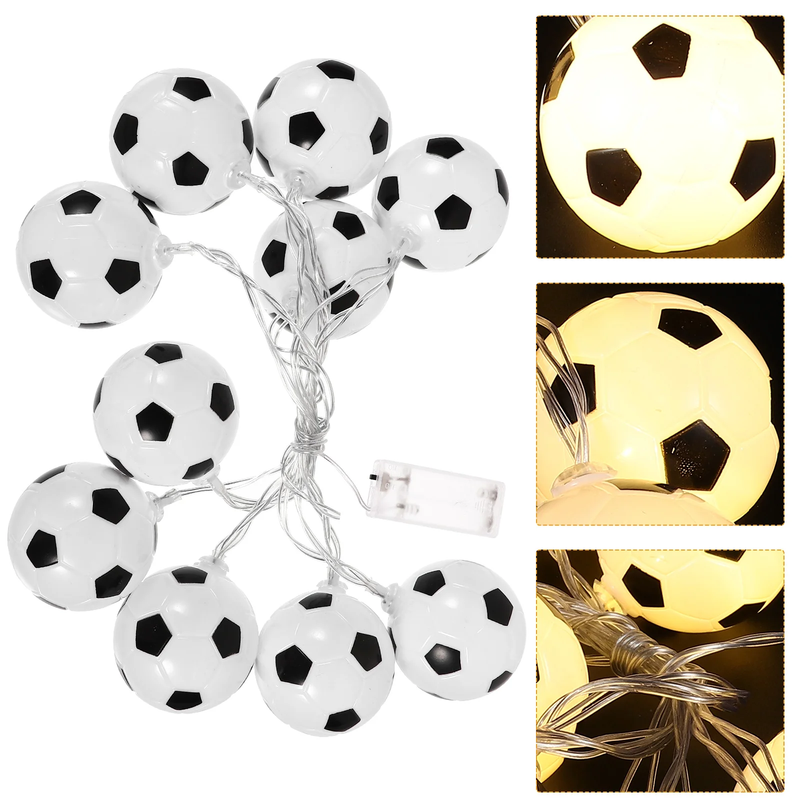

Football Atmosphere Light Soccer Party Favor Decorative Decoration Kids' Supplies Sports Decorations Theme Lights Favors Child