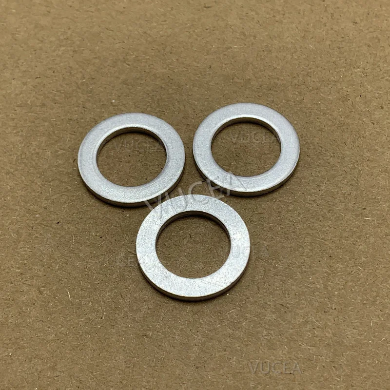 NEW GENUINE Engine Oil Drain Plug Gaskets 2151323001 21513 23001 21513-23001For Kia/Hyundai engine oil drain plug gasket