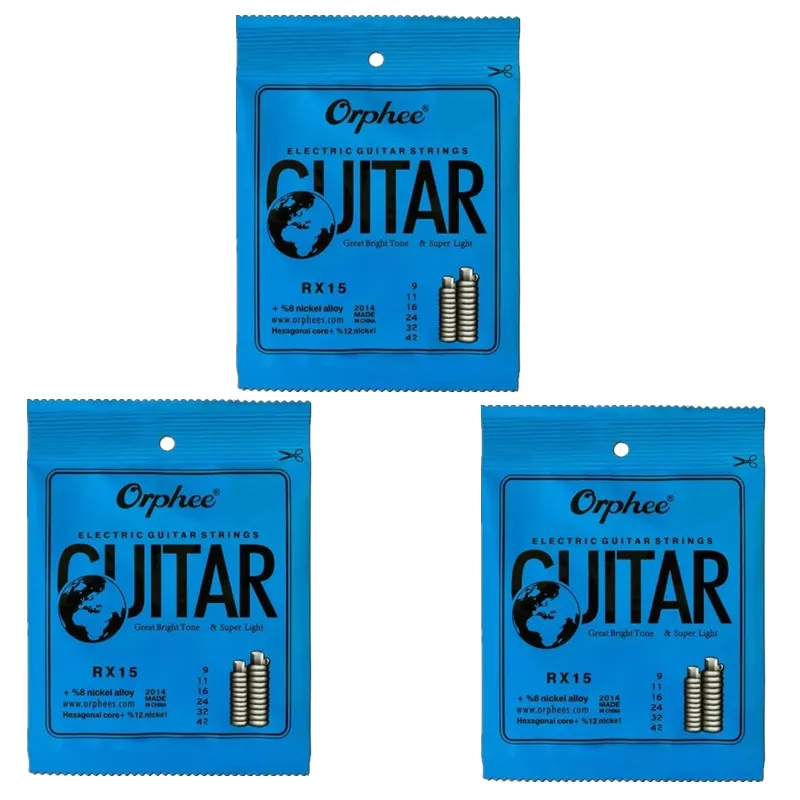 Super Light Tension Nickel Alloy Electric Guitar Strings