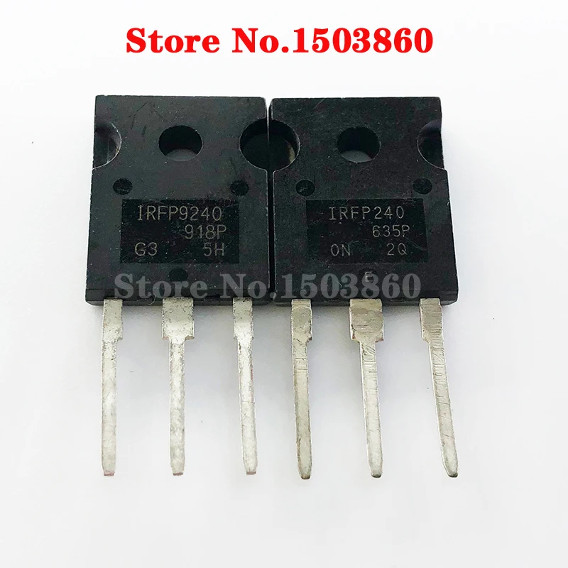 2 pezzi/molti 1 irfp240 + 1 irfp9240 irfp240pbf irfp9240pbf irfp9240n irfp240n to 247 to-3P Power Mosfet 55 V 110 A IR