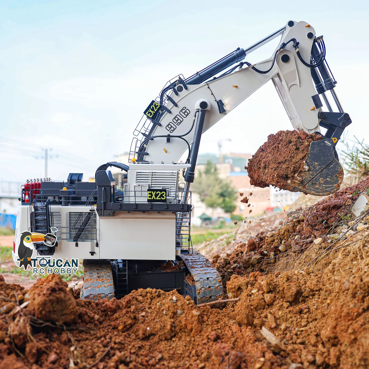 120GiantRCHydraulicExcavatorHighSimulationTruckCar996Toucan