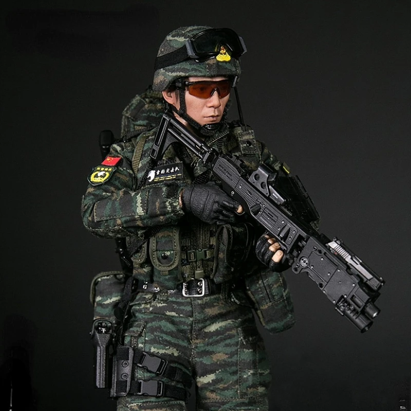Dam 78052 1/6 Chinese People's Armed Police Force Snow Leopard Commando