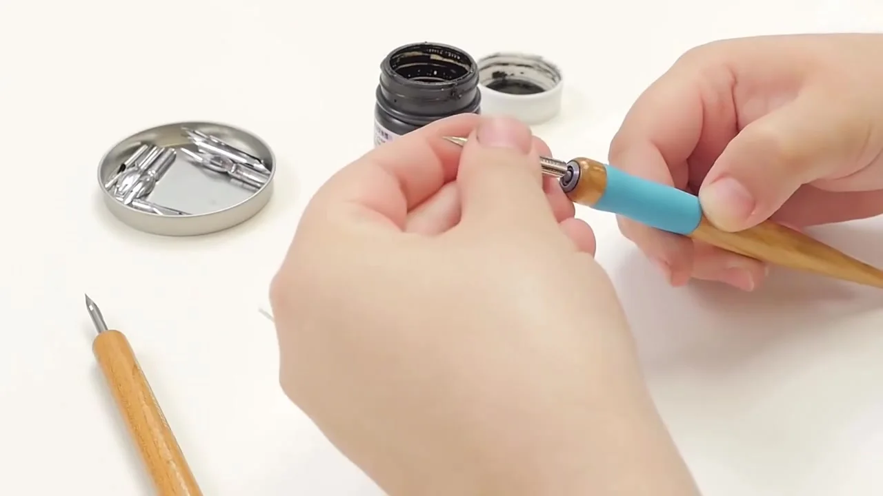 1 nib japão taikawa dip pen premium linha desenho nib caneta