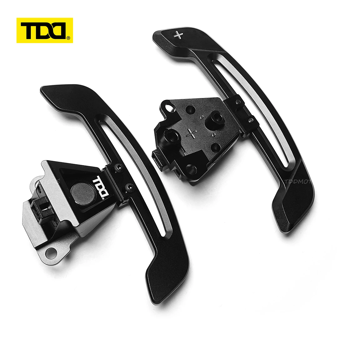 TDD 알루미늄 합금 마그네틱 패들 시프터 (토요타 86, 렉서스 IS, NX, RC 200, 250, 300, 350, BRZ 스포츠 스티어링 휠 시프트 패들용)