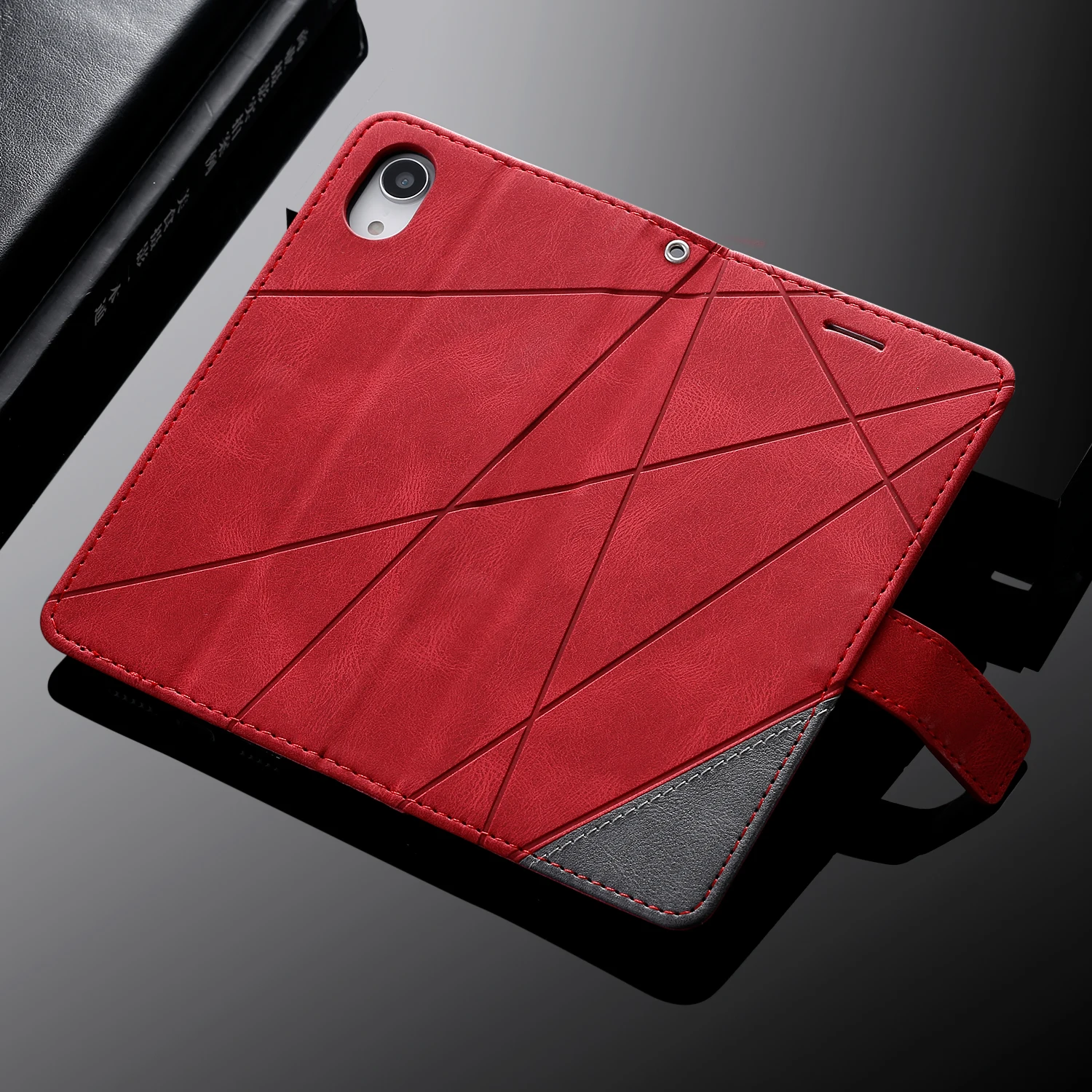 Luxury Leather Flip Magnetic Wallet Phone Cover