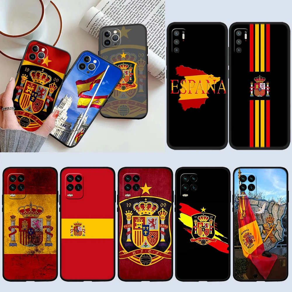 RE54 Stylish Spain Flag Phone Case - Vibrant Spanish Design