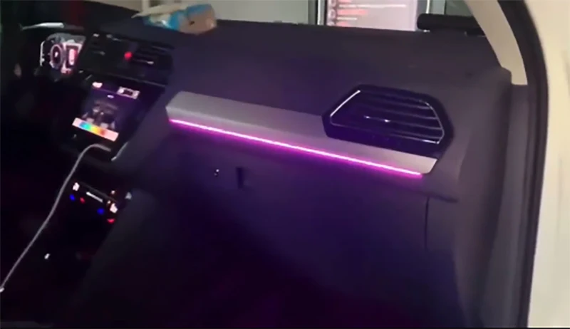 Tiguan MK2 ambient light For VW Tiguan dashboard multi-color ambient