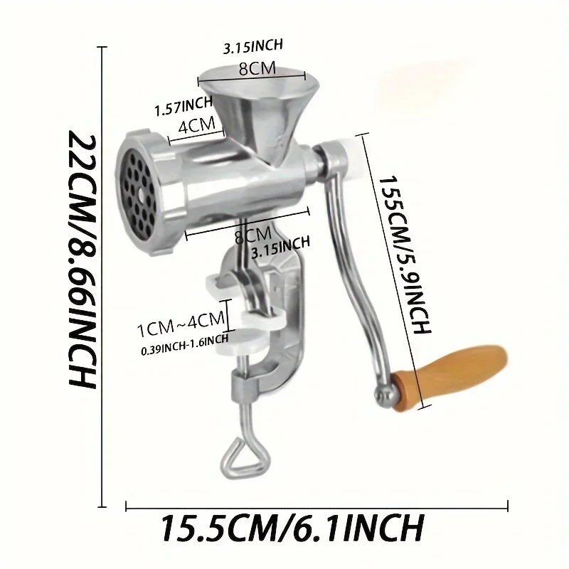 Meat Grinder Enema Multifunctional Suitable for Grinding Vegetables Kitchen Essentials