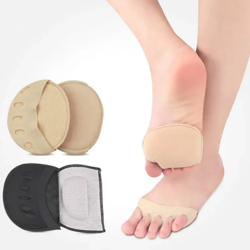 Five Toes Forefoot Pads for Women High Heels Half Insoles Calluses Corns Foot Pain Care Absorbs Shock Socks Toe Pad Inserts