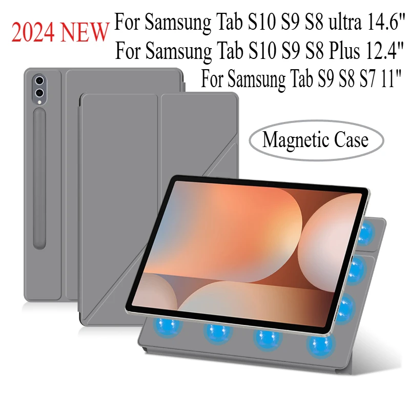 Smart Magnetic Tablet Stand Case - Sleek and Protective Cover