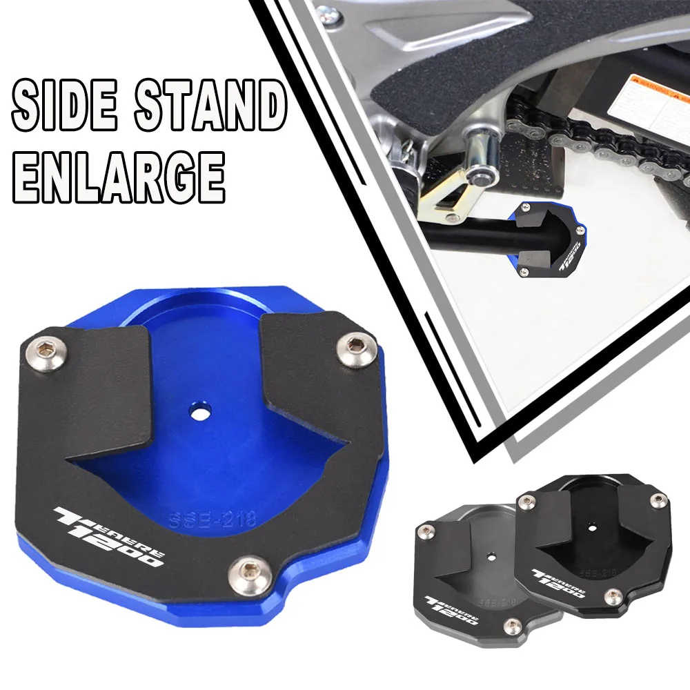 

For Yamaha Super Tenere tenere1200 Tenere 1200 XT1200Z XR1200ZE 2014-2022 2021 Motorcycle Side Stand Extension Foot Enlarger