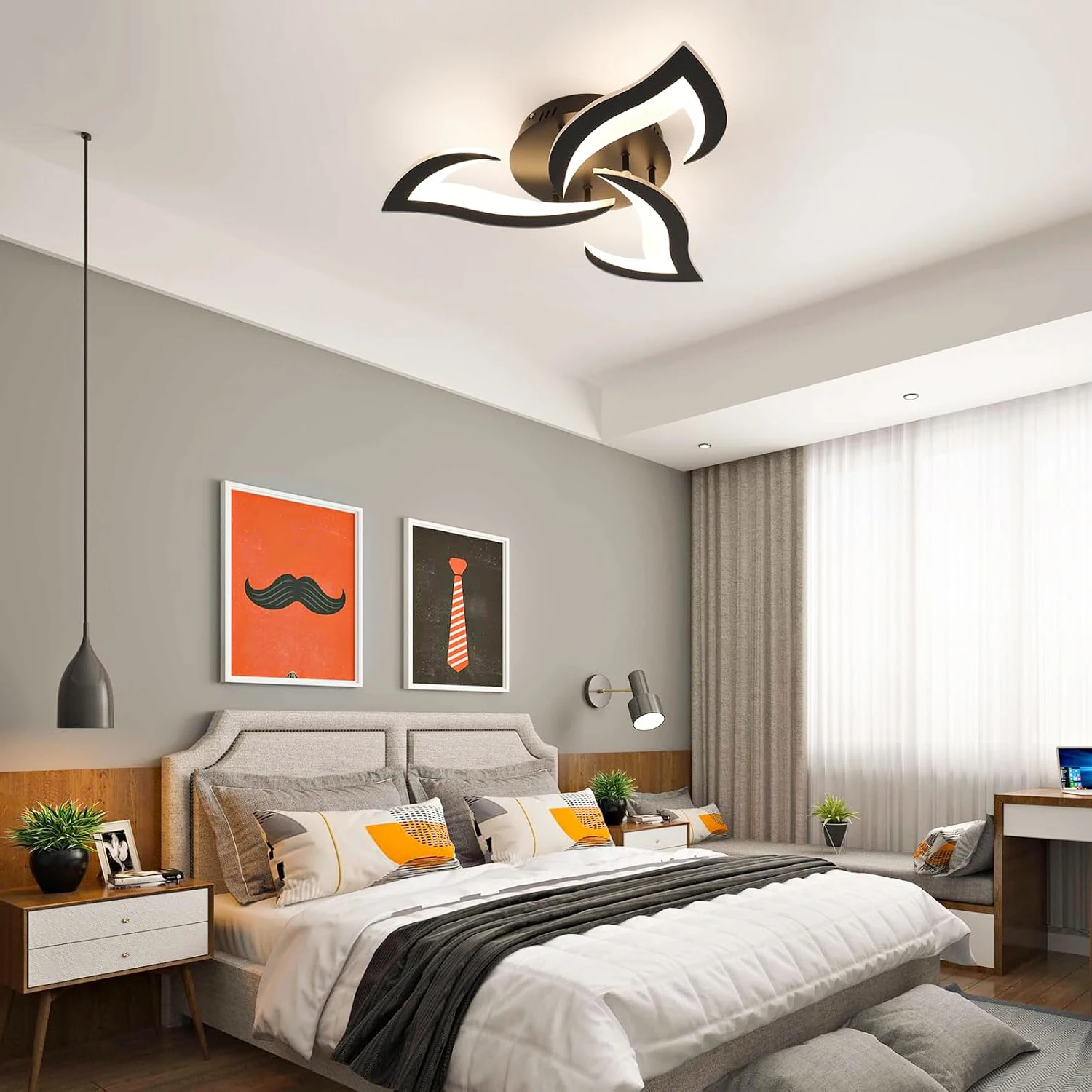 Télécommande pour réglage de la luminosité et de la température de couleur