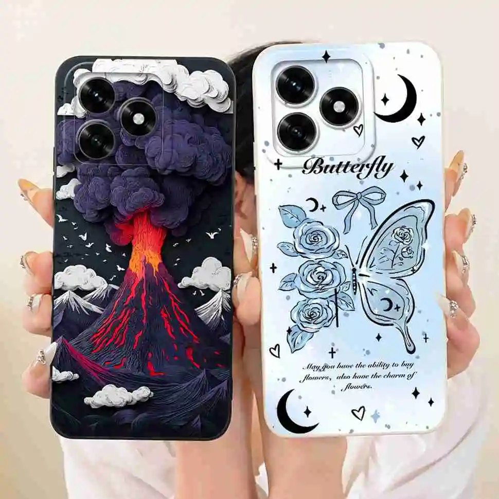 Cute Rabbit Cartoon Silicone Phone Case, Soft Protective Cover