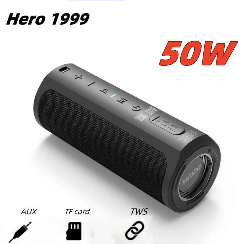 

Bluetooth-Колонка XDOBO, 50 Вт, IPX7, 6600 мА ч