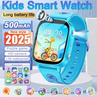 Kids Games SmartWatch 26 Games Camera 500mah Waterproof Flashlight Sleep Monitoring For Birthday Holiday Gift Boy Girl Children