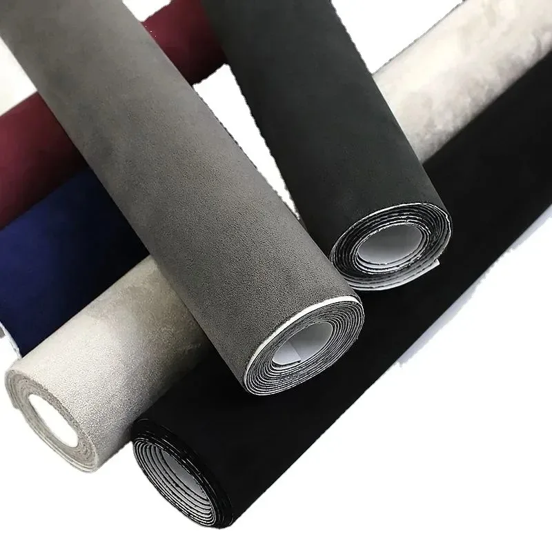 

20cm/30cm/50cm*140cm Self Adhesive Suede Fabric Sticky Leather Velvet Fabrics Terciopelo Adhesivo for DIY Car Interior Decor