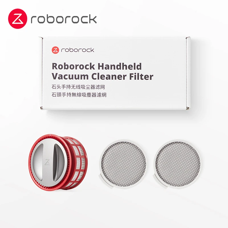 Original Bolsa de Poeira Montagem Suportes Dianteiro e Traseiro Filtros Hepa Conjunto para Roborock h7 Puro Aspirador Peças Reposição Acessórios