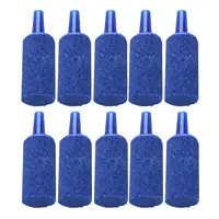 Fish Tank Mineral Bubbles Air Stone, 10 Pieces, Blue 1