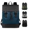 SWISS New Fashion Men's Backpack, 15.6-inch Waterproof Backpack, Casual School Backpack, with Laptop Compartment and Buckle 1
