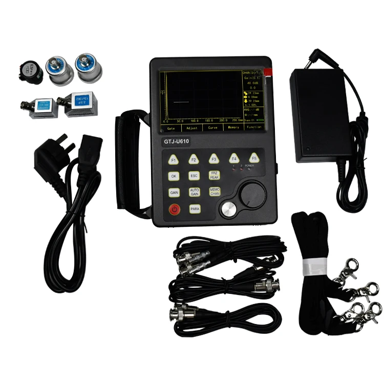 NDT U Series Portable Metal Digital Modsonic Ultrasonic Flaw Detector For Sale