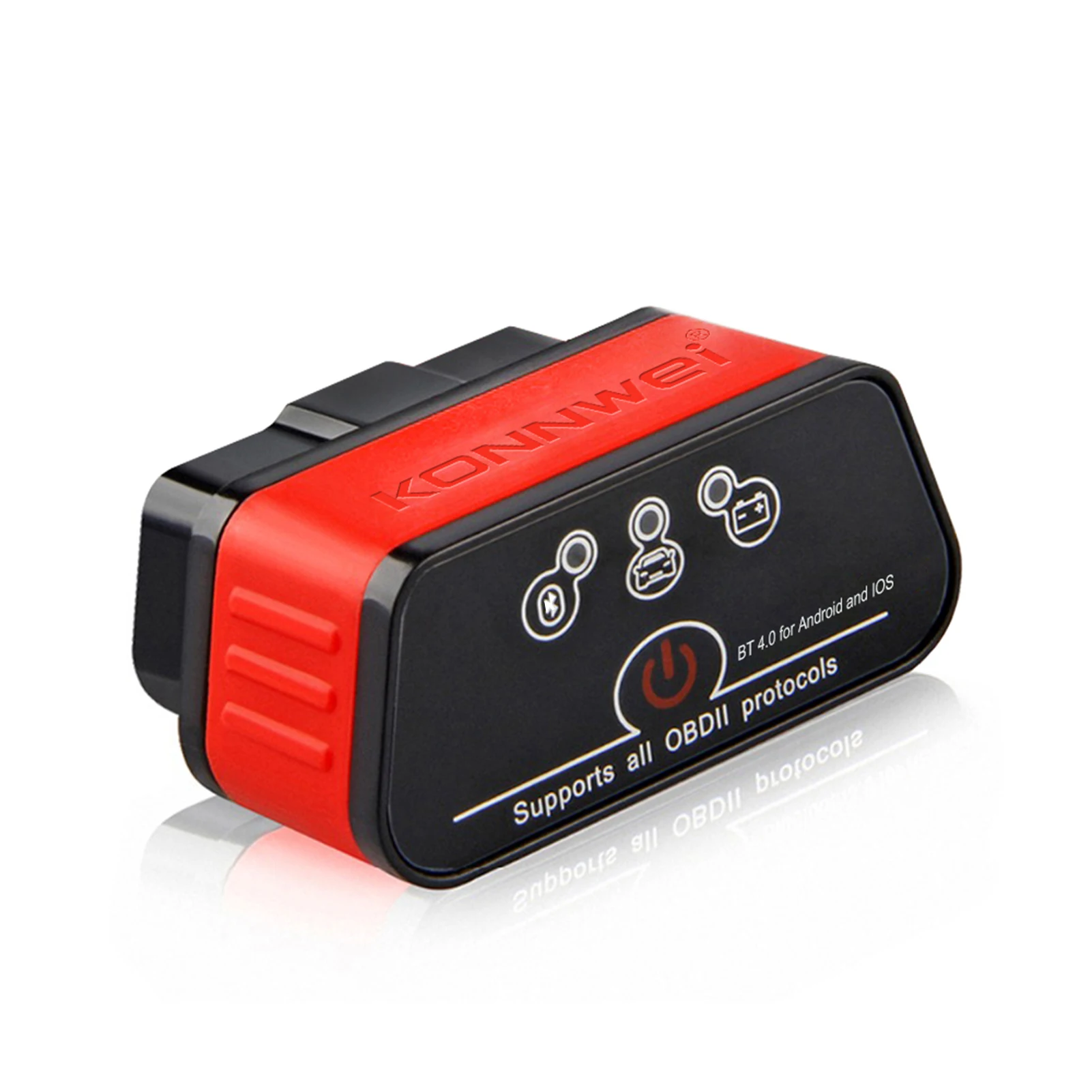 high quality auto inspection equipment KONNWEI KW903 BT 4.0 Wireless OBD-II Car Auto Diagnostic Scan Tools Car Detector Tester Scanner Automotive for IOS Android auto battery charger