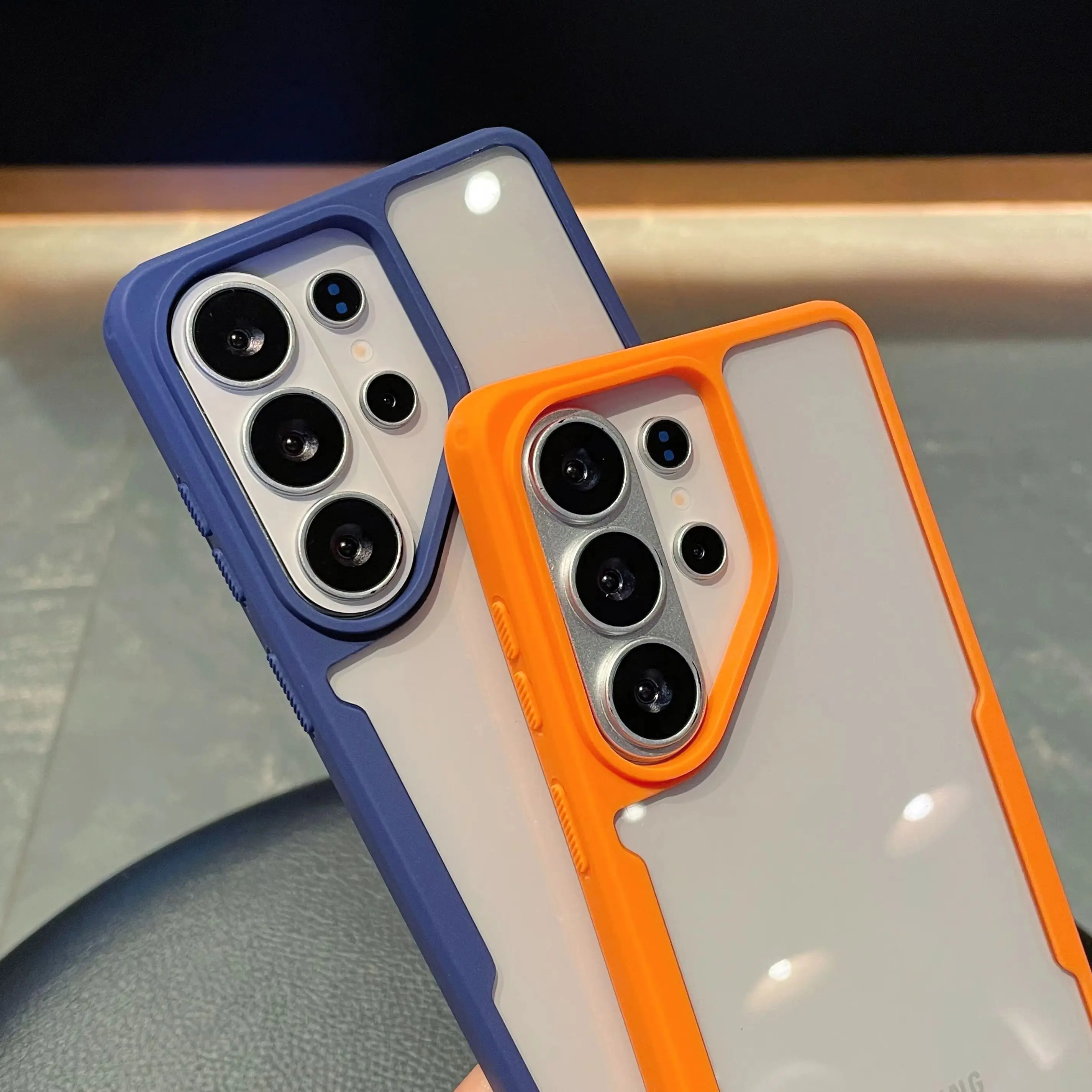 Military Armor Shockproof Clear Case with Hybrid Protection Cover
