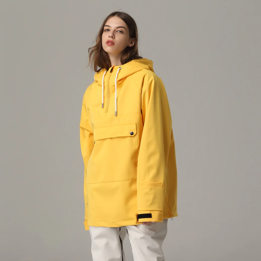 Ski Jacket For Men and Women Winter Outdoor Warm Windproof Waterproof Breathable Snowboarding