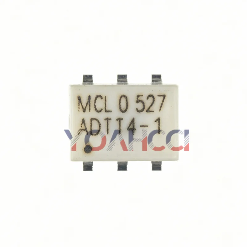ADTT4-1+(2개) 광대역 RF 발룬 변압기 1:2 0.2-120MHz 6P-SMD SMT 새 제품 재고 있음