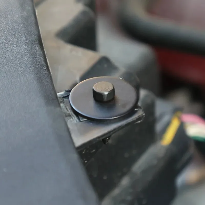 Car Bumper Cover Fender Liner Splash Shield Screw & Self-Locking U-Nut Kit for BMW 07149126886, 07146951655