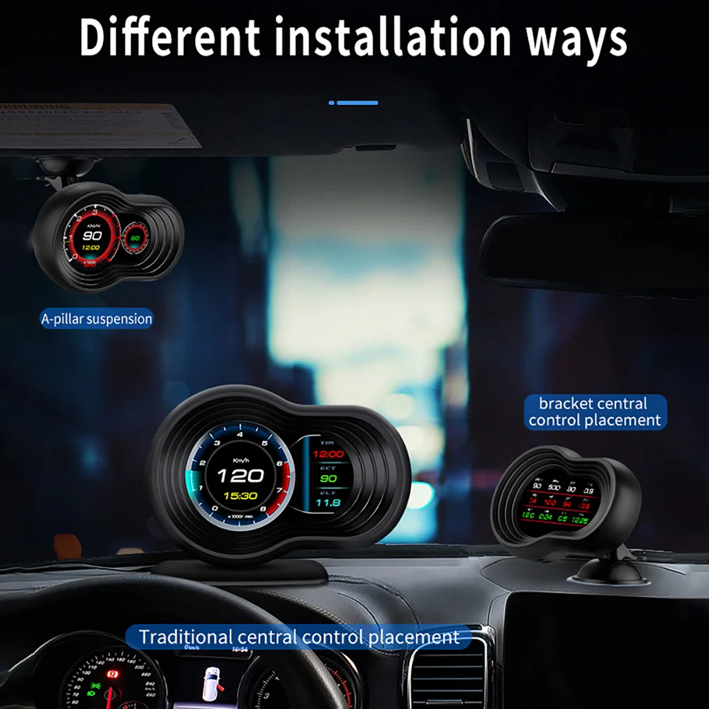 OBD2 Hud   ÷   ڵ ӵ, Ʈ º ǻ ڵ Ʈ OBD Ʈ    ÷