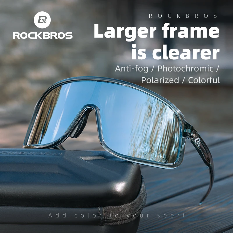 ROCKBROS Cycling Sunglasses Black 7