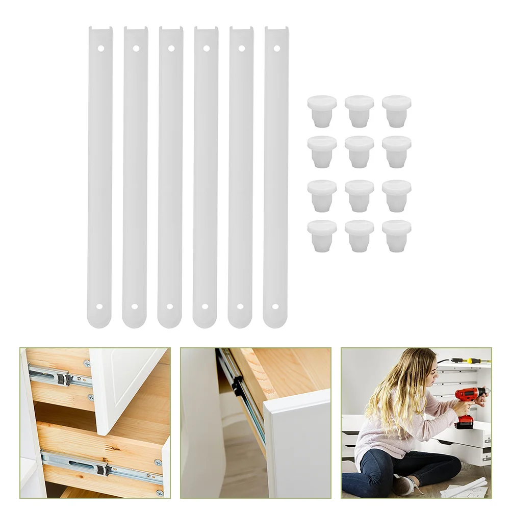 Plastic Sliding Drawer Rails for Kitchen Guides and Keyboard